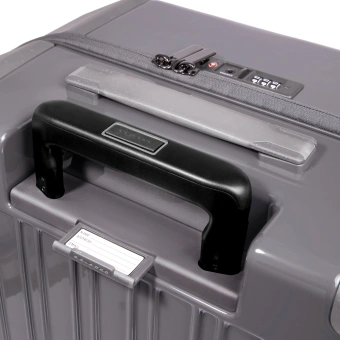 Чемодан Piquadro POP BV4427POP/GR 46x69x27см 67л. 4.43кг. поликарбонат/алюм. серый глянц. - купить недорого с доставкой в интернет-магазине