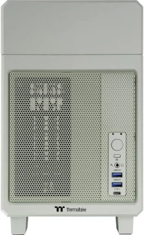 Корпус Thermaltake TR100 Matcha зеленый без БП miniITX 8x140mm 2x200mm 2xUSB3.0 audio bott PSU - купить недорого с доставкой в интернет-магазине