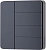 Умный выключатель Aqara Z1 Pro ZNQBKG45LM 4-хкл. графитовый (ZNQBKG45LM_GR)