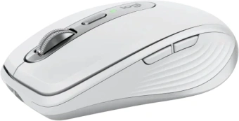 Мышь Logitech MX Anywhere 3S светло-серый оптическая 8000dpi silent беспров. BT/Radio USB для ноутбука 5but (910-006936) - купить недорого с доставкой в интернет-магазине