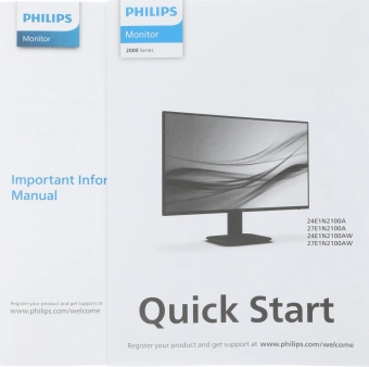 Монитор Philips 23.8" 24E1N2100A черный IPS LED 16:9 HDMI M/M матовая 1500:1 300cd 178гр/178гр 1920x1080 120Hz VGA FHD 2.51кг - купить недорого с доставкой в интернет-магазине