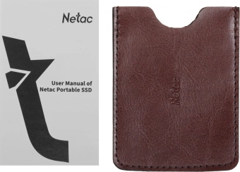 Накопитель SSD Netac USB-C 240GB NT01Z6S-240G-32SL Z6S 2.5" серебристый - купить недорого с доставкой в интернет-магазине