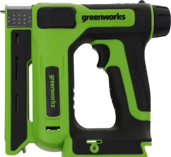 Степлер ручной Greenworks G24CS10 скобы 4/55/90/18GA - купить недорого с доставкой в интернет-магазине