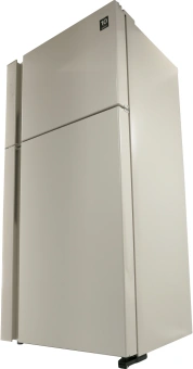 Холодильник Hitachi R-V660PUC7-1 BEG 2-хкамерн. бежевый глянц. инвертер - купить недорого с доставкой в интернет-магазине