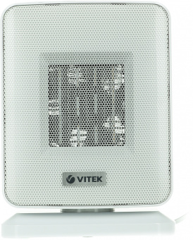 Тепловентилятор Vitek VT-2052 1500Вт белый - купить недорого с доставкой в интернет-магазине