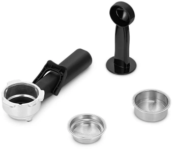 Кофеварка рожковая Kitfort КТ-7375 1150Вт черный - купить недорого с доставкой в интернет-магазине