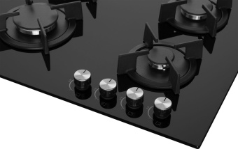 Газовая варочная поверхность Weissgauff HG 640 BG черный - купить недорого с доставкой в интернет-магазине