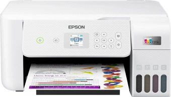 МФУ струйный Epson EcoTank L3266 (C11CJ66416) A4 WiFi белый - купить недорого с доставкой в интернет-магазине