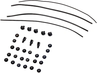 Корпус Hiper BH34-1 черный без БП ATX 5x120mm 2x140mm 2x200mm 1xUSB3.0 audio bott PSU - купить недорого с доставкой в интернет-магазине