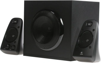 Колонки Logitech Z623 2.1 черный 200Вт - купить недорого с доставкой в интернет-магазине