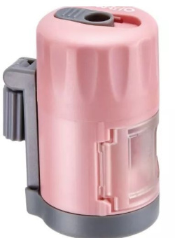 Точилка для карандашей механическая Kw-Trio 03420PINK 1 отверстие металл/пластик розовый пл.бокс - купить недорого с доставкой в интернет-магазине