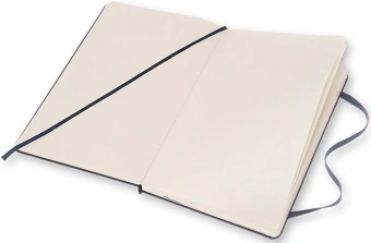 Блокнот Moleskine CLASSIC QP062B20 Large 130х210мм 240стр. нелинованный твердая обложка синий сапфир - купить недорого с доставкой в интернет-магазине