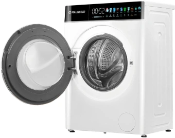 Стиральная машина Maunfeld MFWD1295WH05 класс: B загр.фронтальная макс.:9кг (с сушкой) белый инвертер - купить недорого с доставкой в интернет-магазине