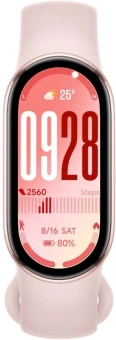 Фитнес-трекер Xiaomi Smart Band 10 AMOLED корп.:розовое золото рем.:розовый (BHR9999GL) - купить недорого с доставкой в интернет-магазине