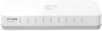 Коммутатор D-Link DES-1008C/B1A 8x100Мбит/с неуправляемый - цена, купить или заказать с доставкой в интернет-магазине Коммутатор D-Link DES-1008C/B1A 8x100Мбит/с неуправляемый - купить недорого с доставкой в интернет-магазине