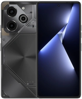 Смартфон Tecno Pova 6 Pro 5G 256Gb 12Gb серый моноблок 3G 4G 2Sim 6.78" 1080x2436 Android 14 108Mpix 802.11 a/b/g/n/ac NFC GPS GSM900/1800 TouchSc Protect FM microSD max1024Gb - купить недорого с доставкой в интернет-магазине