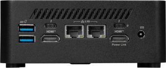 Неттоп MSI Cubi NUC 1M-053BRU Core 3 100U (1.2) Graphics CR noOS GbitEth WiFi BT 120W черный (936-B0B111-081) - купить недорого с доставкой в интернет-магазине