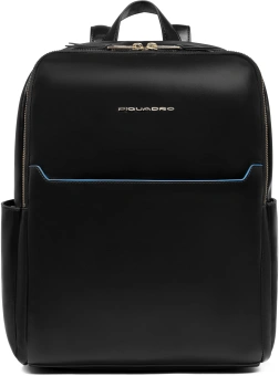 Рюкзак женский Piquadro Blue Square CA6678B2/N черный кожа - купить недорого с доставкой в интернет-магазине