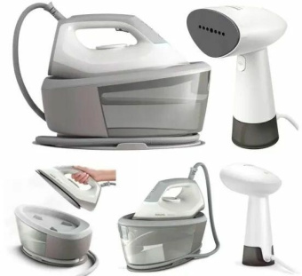 Парогенератор Philips PSG2000/80 2400Вт белый/серый - купить недорого с доставкой в интернет-магазине