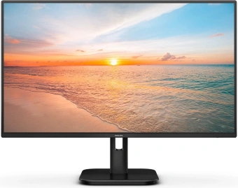 Монитор Philips 23.8" E Line 24E1N1100A черный IPS LED 16:9 HDMI M/M матовая 1300:1 250cd 178гр/178гр 1920x1080 100Hz VGA FHD 2.51кг - купить недорого с доставкой в интернет-магазине