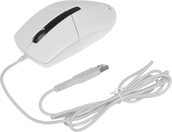 Мышь A4Tech N-530S белый оптическая 1200dpi USB 2but - купить недорого с доставкой в интернет-магазине