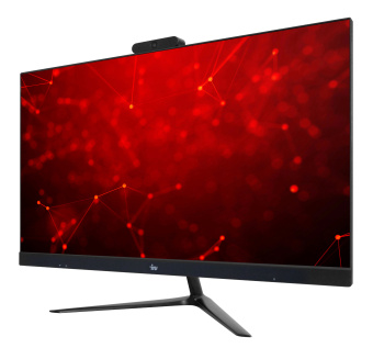 Моноблок IRU Агат 315 23.8" Full HD i5 10400 (2.9) 8Gb SSD512Gb UHDG 630 FreeDOS GbitEth WiFi BT 120W клавиатура мышь Cam черный 1920x1080 - купить недорого с доставкой в интернет-магазине