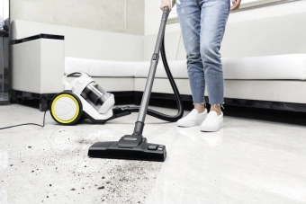 Пылесос Karcher VC 3 (ERP) 700Вт белый/черный - купить недорого с доставкой в интернет-магазине