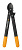 Сучкорез контактный Fiskars PowerGear L71 малый черный/оранжевый (1001556)