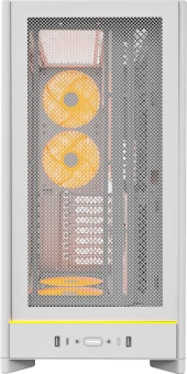 Корпус Montech HS01 PRO белый без БП ATX 5x120mm 2xUSB3.0 1xUSB3.1 audio - купить недорого с доставкой в интернет-магазине