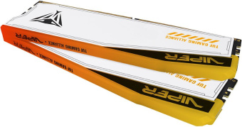 Память DDR5 2x16GB 6600MHz Patriot PVER532G66C34KT Viper Elite 5 Tuf Gaming RGB RTL Gaming PC5-52800 CL34 DIMM 288-pin 1.4В kit single rank с радиатором Ret - купить недорого с доставкой в интернет-магазине