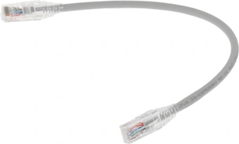 Патч-корд WRline WR-PC-RJ45-UTP-5E-0.3-GY FTP RJ-45 вил.-вилка RJ-45 кат.5E 0.3м серый LSZH (уп.:1шт) - купить недорого с доставкой в интернет-магазине
