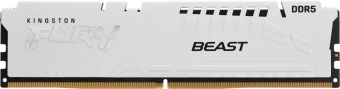 Память DDR5 32GB 6000MHz Kingston KF560C30BWE-32 Fury Beast RTL Gaming PC5-48000 CL30 DIMM 288-pin 1.4В kit single rank с радиатором Ret - купить недорого с доставкой в интернет-магазине