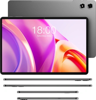 Планшет Teclast T50Plus Premium Set 2026 T7280 (2.2) 8C RAM6Gb ROM256Gb 10.95" IPS 1920x1200 4G Android 15 серый 13Mpix 8Mpix BT WiFi microSD 1Tb 8000mAh 15hr - купить недорого с доставкой в интернет-магазине