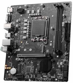 Материнская плата MSI PRO H610M-E DDR4 Soc-1700 Intel H610 2xDDR4 mATX AC`97 8ch(7.1) GbLAN+VGA+HDMI - купить недорого с доставкой в интернет-магазине