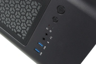 Корпус Aerocool Aero One Frost-G-BK-v1 черный без БП ATX 4x120mm 2x140mm 2xUSB3.0 audio bott PSU - купить недорого с доставкой в интернет-магазине