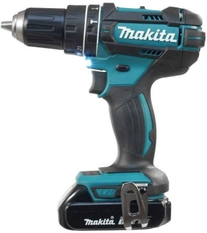 Дрель-шуруповерт Makita DHP482SYE аккум. патрон:быстрозажимной (кейс в комплекте) - купить недорого с доставкой в интернет-магазине