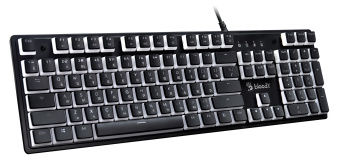 Клавиатура A4Tech Bloody S510NP механическая черный USB for gamer LED (S510NP (PUDDING BLACK)) - купить недорого с доставкой в интернет-магазине
