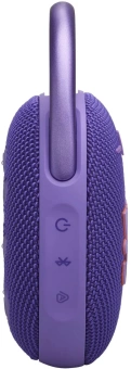 Колонка порт. JBL Clip 5 пурпурный 7W Mono BT 10м 1400mAh - купить недорого с доставкой в интернет-магазине