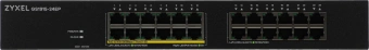 Коммутатор Zyxel GS1915-24EP-EU0101F (L2) 24x1Гбит/с 12PoE+ 130W управляемый - купить недорого с доставкой в интернет-магазине