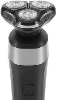 Бритва роторная Polaris PMR 0308RC реж.эл.:3 питан.:элек.сеть/аккум. черный - купить недорого с доставкой в интернет-магазине