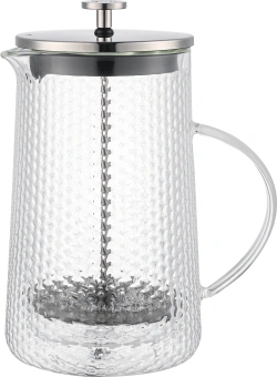 Френч-пресс Rondell RainDrops RDS-1965 1.0л прозрачный - купить недорого с доставкой в интернет-магазине