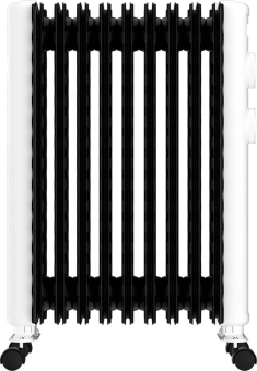 Радиатор масляный Royal Clima Laggio Nero ROR-LN9-2000M 2000Вт белый/серый - купить недорого с доставкой в интернет-магазине
