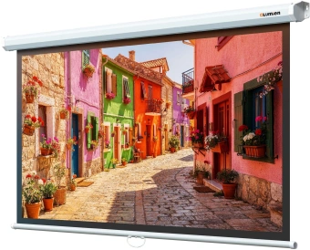 Экран Lumien 84" 137x192см Eco Picture LEP-100126 16:9 настенно-потолочный рулонный белый - купить недорого с доставкой в интернет-магазине