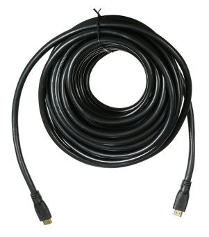 Кабель аудио-видео Buro HDMI 2.0 HDMI (m)/HDMI (m) 15м. Позолоченные контакты черный (BHP HDMI 2.0-15) - купить недорого с доставкой в интернет-магазине