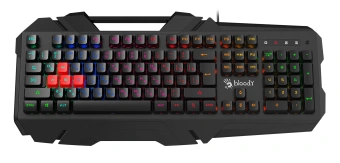 Клавиатура A4Tech Bloody B150N черный USB for gamer LED - купить недорого с доставкой в интернет-магазине