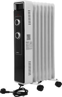 Радиатор масляный Centek CT-6222-7 1500Вт белый - купить недорого с доставкой в интернет-магазине