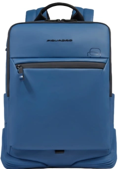 Рюкзак мужской Piquadro Corner 2.0 CA6465C2OW/AV серо-голубой полиуретан - купить недорого с доставкой в интернет-магазине