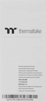 Вентилятор для корпуса Thermaltake Toughfan 12 120х120x25 черный 4-pin 22.3дБ (CL-F117-PL12BL-A) Ret - купить недорого с доставкой в интернет-магазине