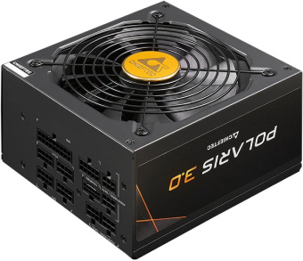 Блок питания Chieftec ATX 1250W Polaris PPS-1250FC-A3 80+ gold (20+4pin) APFC 135mm fan 12xSATA Cab Manag RTL - купить недорого с доставкой в интернет-магазине
