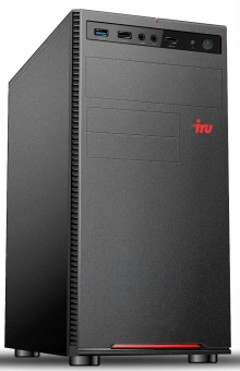 ПК IRU Опал 613 MT i3 12100 (3.3) 16Gb 1Tb 7.2k SSD512Gb UHDG 730 Free DOS GbitEth 500W kb мышь черный (2007829) - купить недорого с доставкой в интернет-магазине
